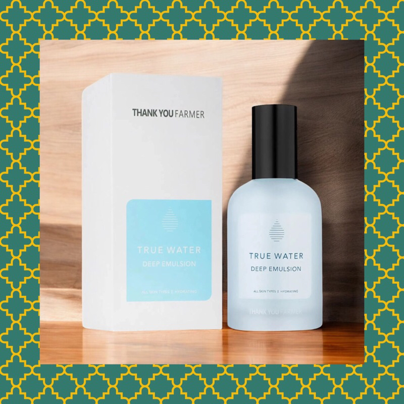 Jual Thank You Farmer True Water Deep Emulsion 130ml | Shopee Indonesia