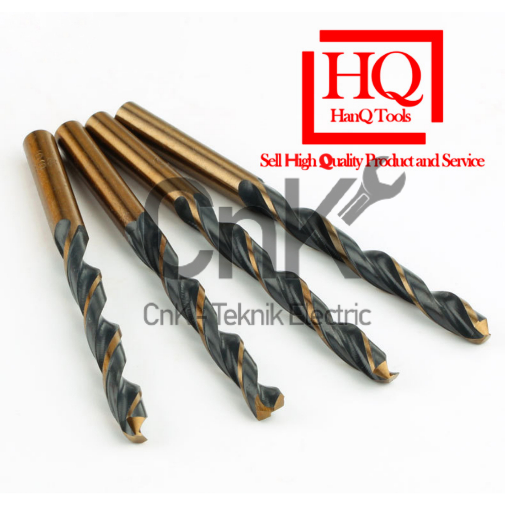 Jual Mata Bor Baja Kecepatan Tinggi Twist 2MM - 7 MM 4341 untuk Baja ...