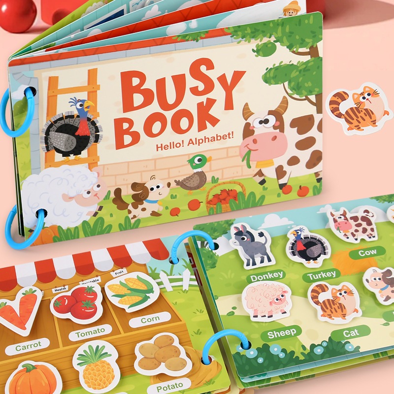 Jual Buku Edukasi Aktivitas Anak / Buku Sticker Anak / Buku Belajar ...