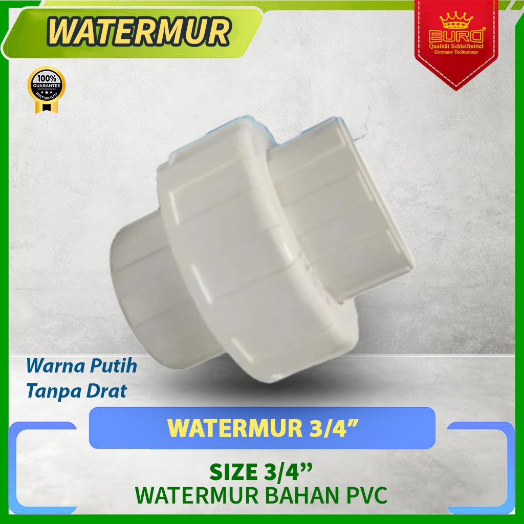 Jual Watermur 3/4 EURO - Water mur polos 3/4