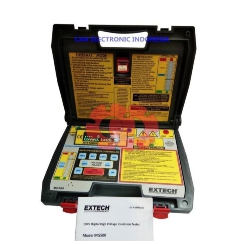 Jual Extech MG500 Digital High Voltage InsulationTester new | Shopee ...