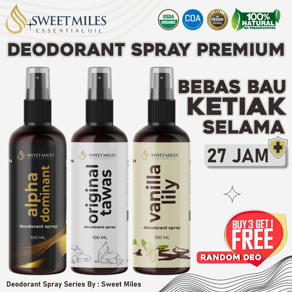 Spray Badan Semula Jadi Dengan Essential Oil – 10 Cara Mudah Untuk Rasa Lebih Baik Dan Lebih Sihat
