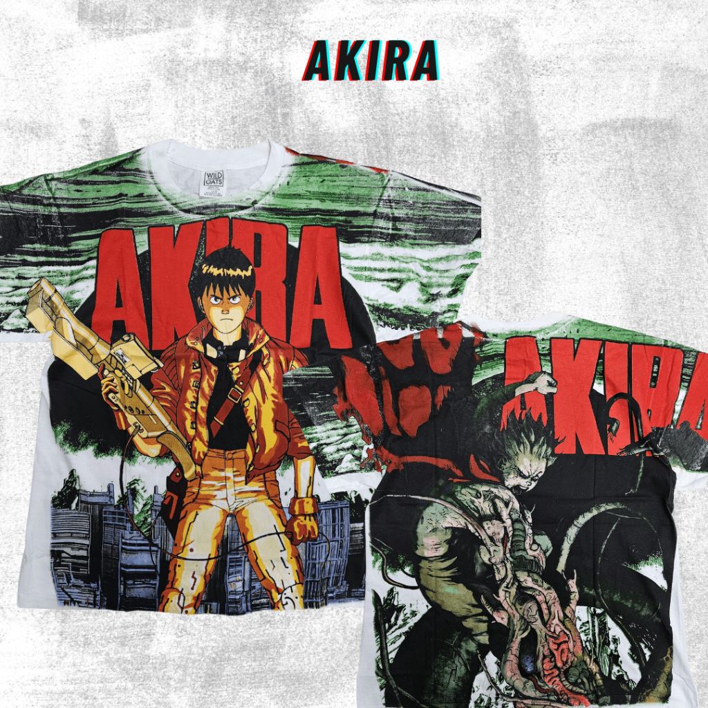 90'sビンテージ！アメリカ製 WILD OATS 後刷り AKIRA Tシャツ