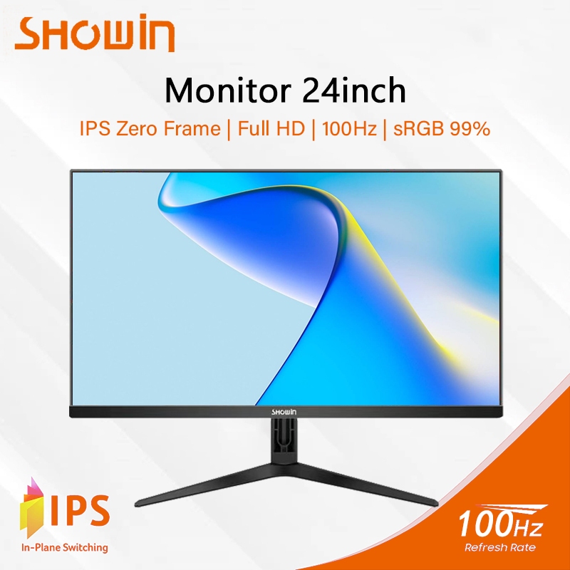 Jual Monitor Komputer LED 24 Inch, FHD, 75Hz, Cocok untuk Produktivitas ...