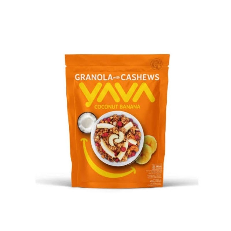 Jual granola coconut banana java 400gram | Shopee Indonesia