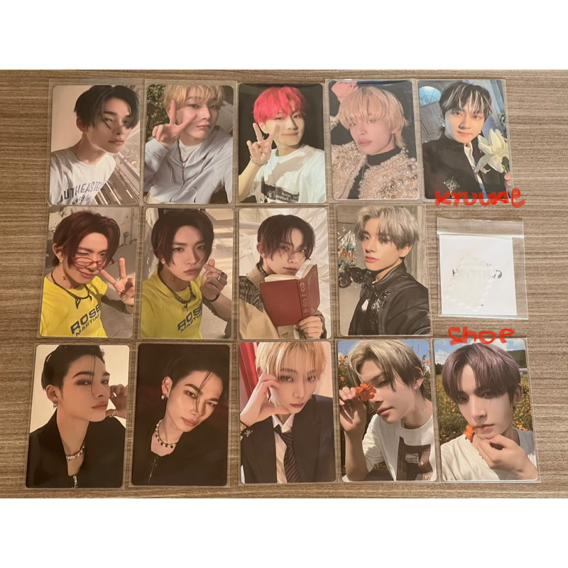 Cartes Photos ENHYPEN « DESIRE : UNLEASH » - 55 Cartes + 72 Autocollants, Collection Heeseung, Sunghoon, NI-KI - 6