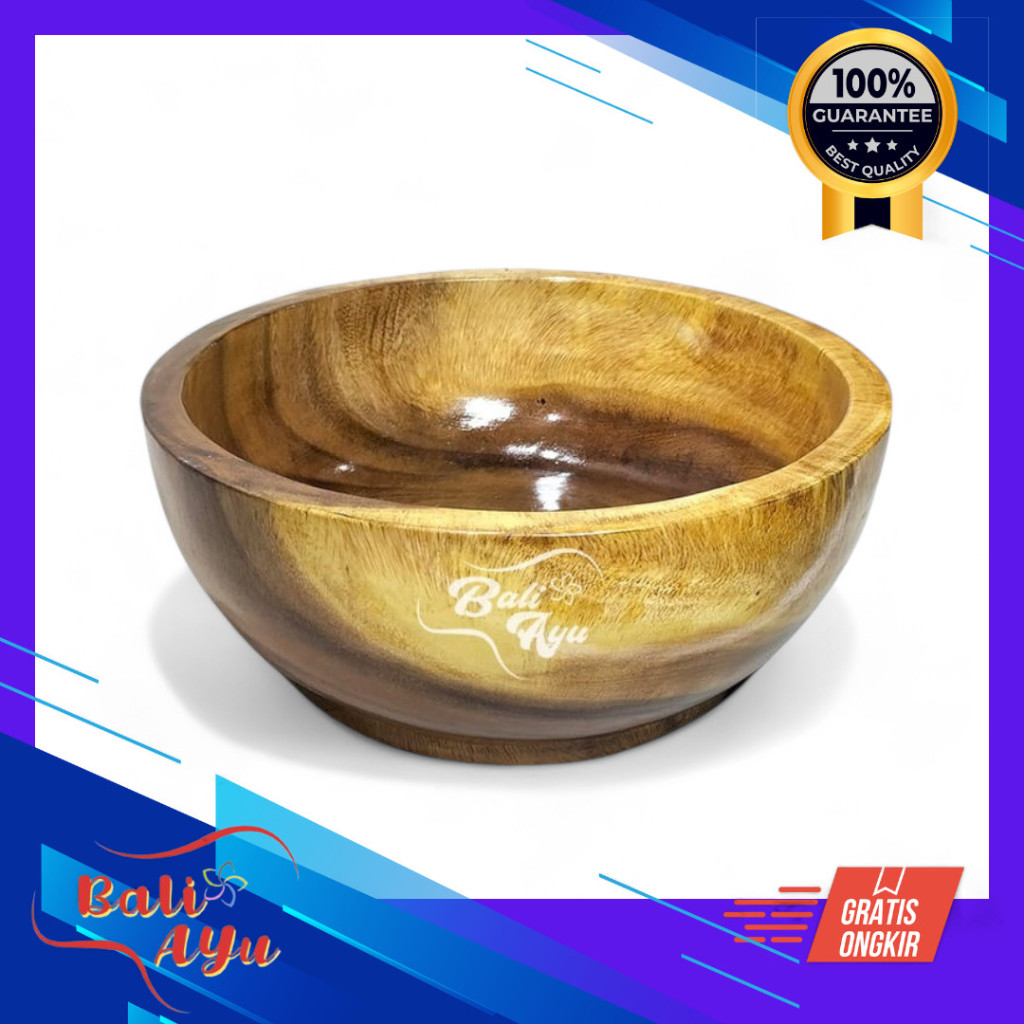 Jual Jual Bowl kai rendaman Spa salon / Mangkok rendaman kaki kayu 40cm ...