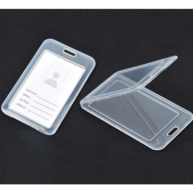 Jual ID Card Holder Card Frame ID Card NameTag Model Box | Shopee Indonesia