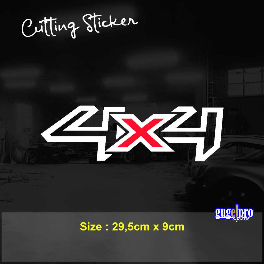 Jual Sticker 4x4 Ford Ranger Stiker Cutting | Shopee Indonesia