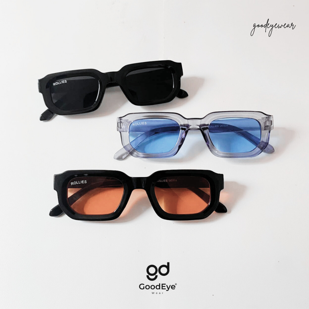Jual Kacamata Hitam Retro Vintage Sungglasses Unisex - UC024 | Shopee ...