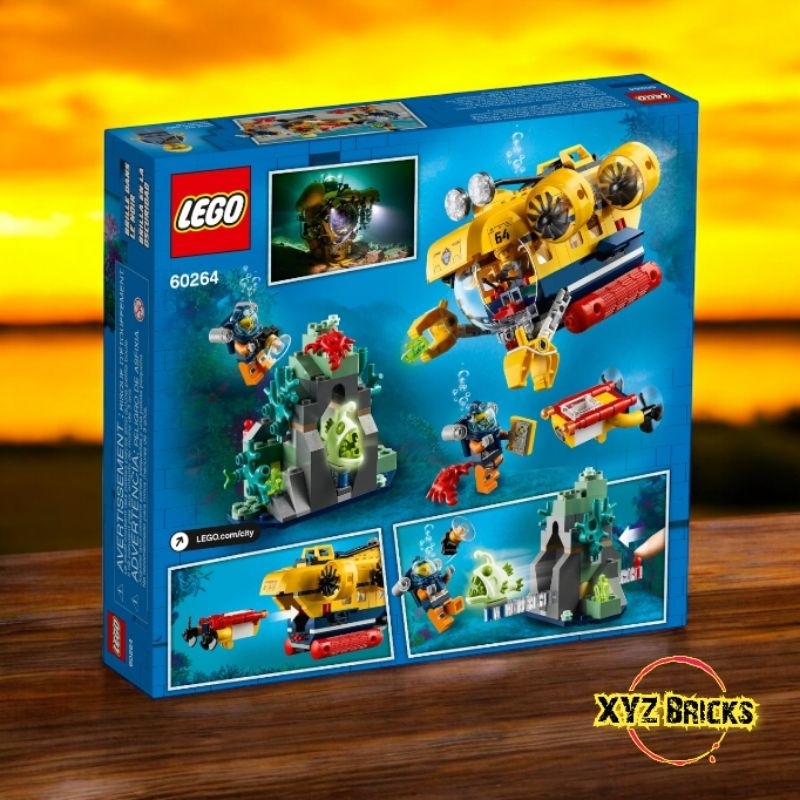 Jual LEGO 60264 - City Ocean Exploration Submarine | Shopee Indonesia
