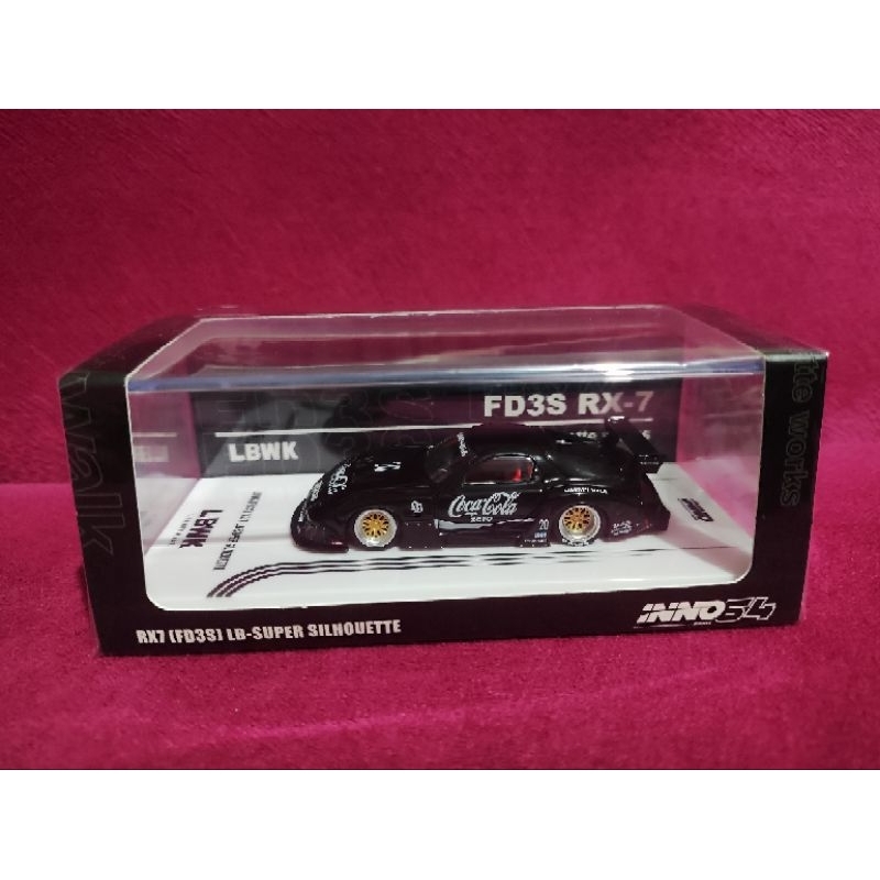 Jual Inno64 LBWK Mazda Rx7 (FD3S) LB-Super Silhouette Black | Shopee ...