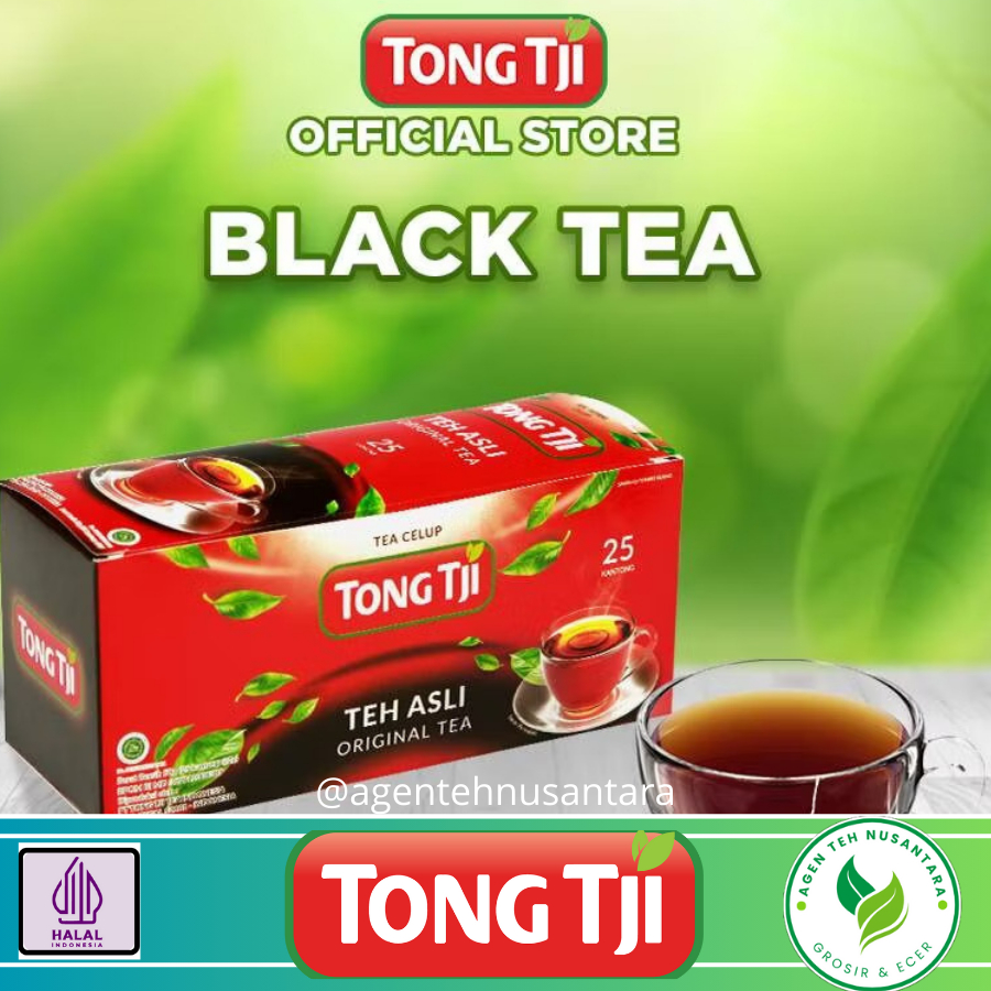 Jual TEH TONG TJI BLACK TEA original 25s | Shopee Indonesia
