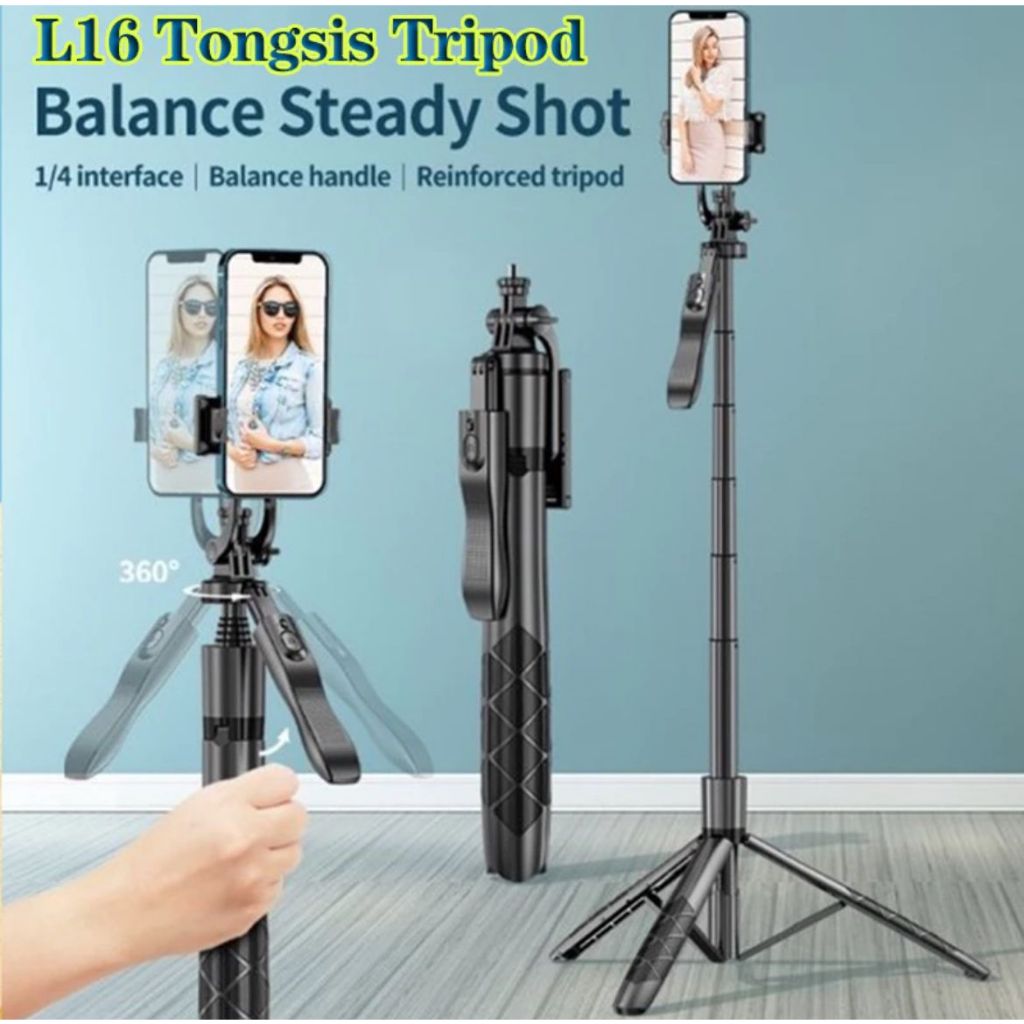 Jual Tripod Tongsis Handphone L16 | tripod hp | tripod kamera