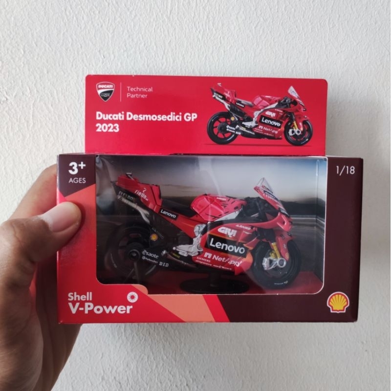 Jual Diecast Motor Ducati SPBU Shell Series | Shopee Indonesia