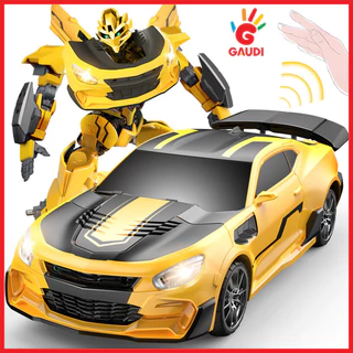 Gaudi 1:20 Mobil RC Transforming Mobil Remote Control Deformasi Robot Mobil RC Mainan Anak