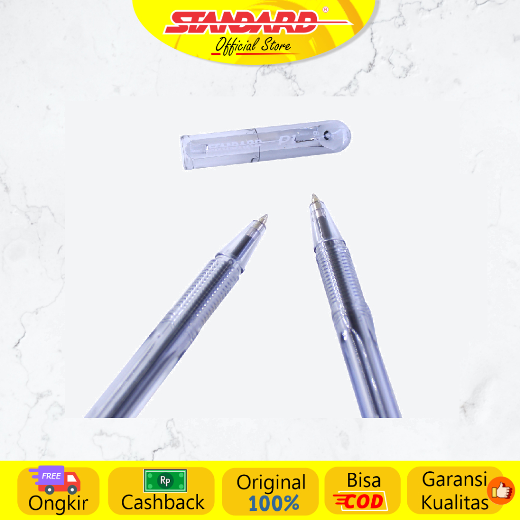 Standard - Pulpen P1 0.7 ( Alat Tulis / Pen / Ballpoint / Pena ) (3)