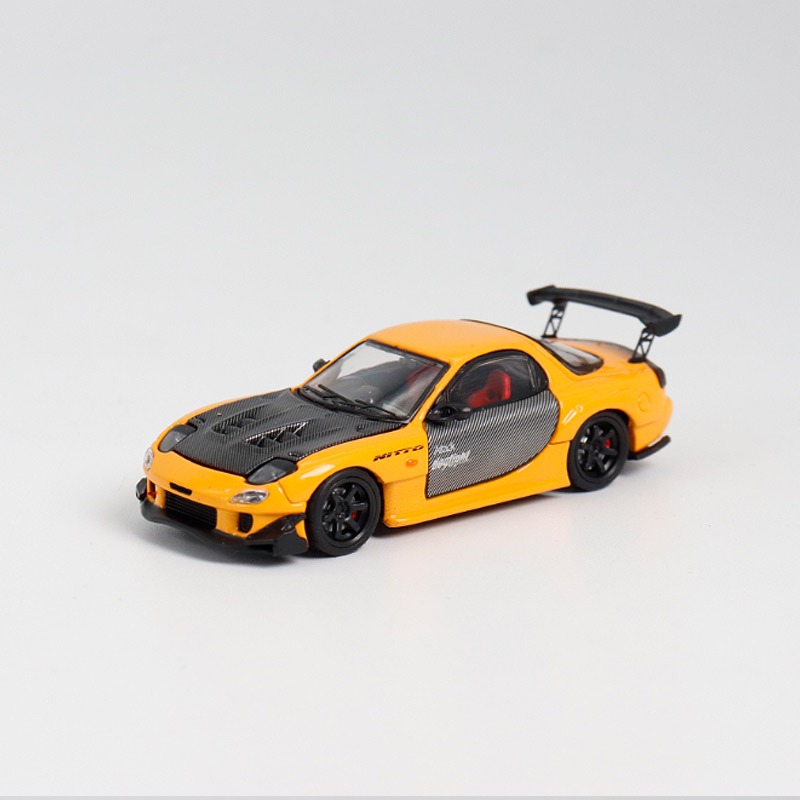 Jual BSC Briscale Micro 1:64 Mazda RX-7 FD3S RE Amemiya Orange Carbon ...