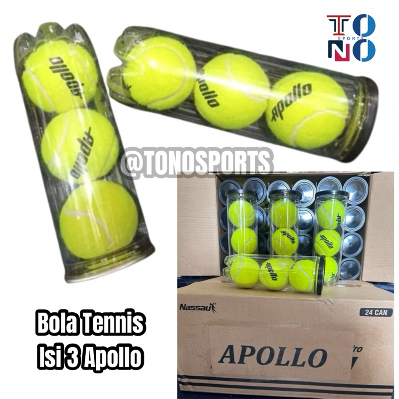 Jual Bola tenis tennis Apollo penn isi 3 Penn Coach Tennis Ball ...