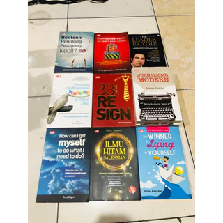 ( PROMO BUKU MURAH ORIGINAL ) Buku Bacaan Murah / Motivasi / Bisnis / Wirausaha / Karyawan juga bisa kaya / Yakin Cuma Mau Jadi Karyawan Seumur Hidup / Original