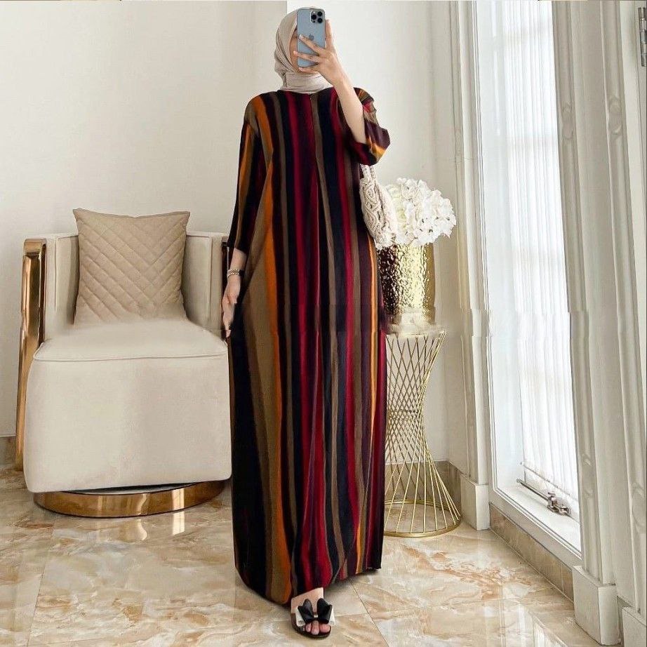 Daster Dres Lengan 3/4 - Rayon Premium - foto 4