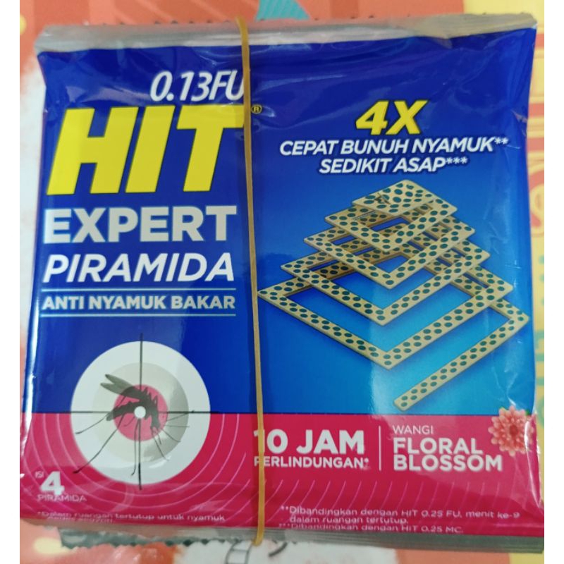 Jual HIT Expert Piramida Jumbo 10 Jam 4's ( 1 Renteng isi 6 pcs ...