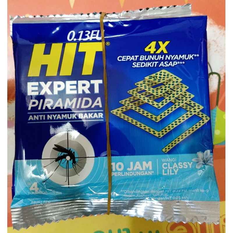 Jual HIT Expert Piramida Jumbo 10 Jam 4's ( 1 Renteng isi 6 pcs ...