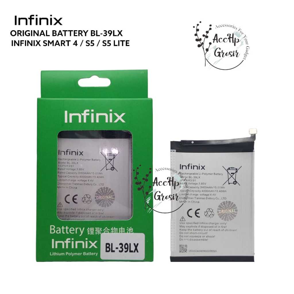 Jual Batre Baterai Infinix Smart X653 S5 X652 S5 Lite X652B BL
