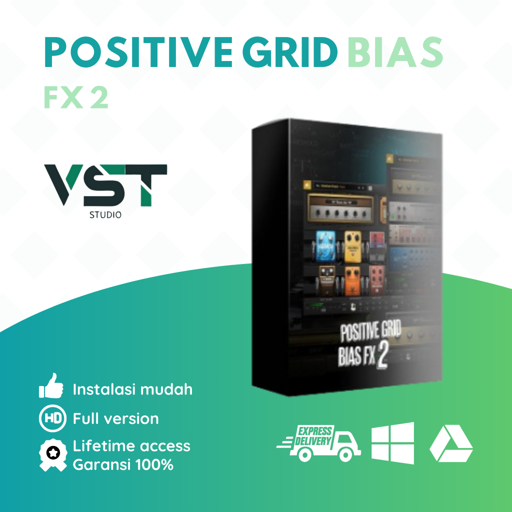 Jual Positive Grid BIAS FX 2 Updated [ Full Version / Full Activated ...