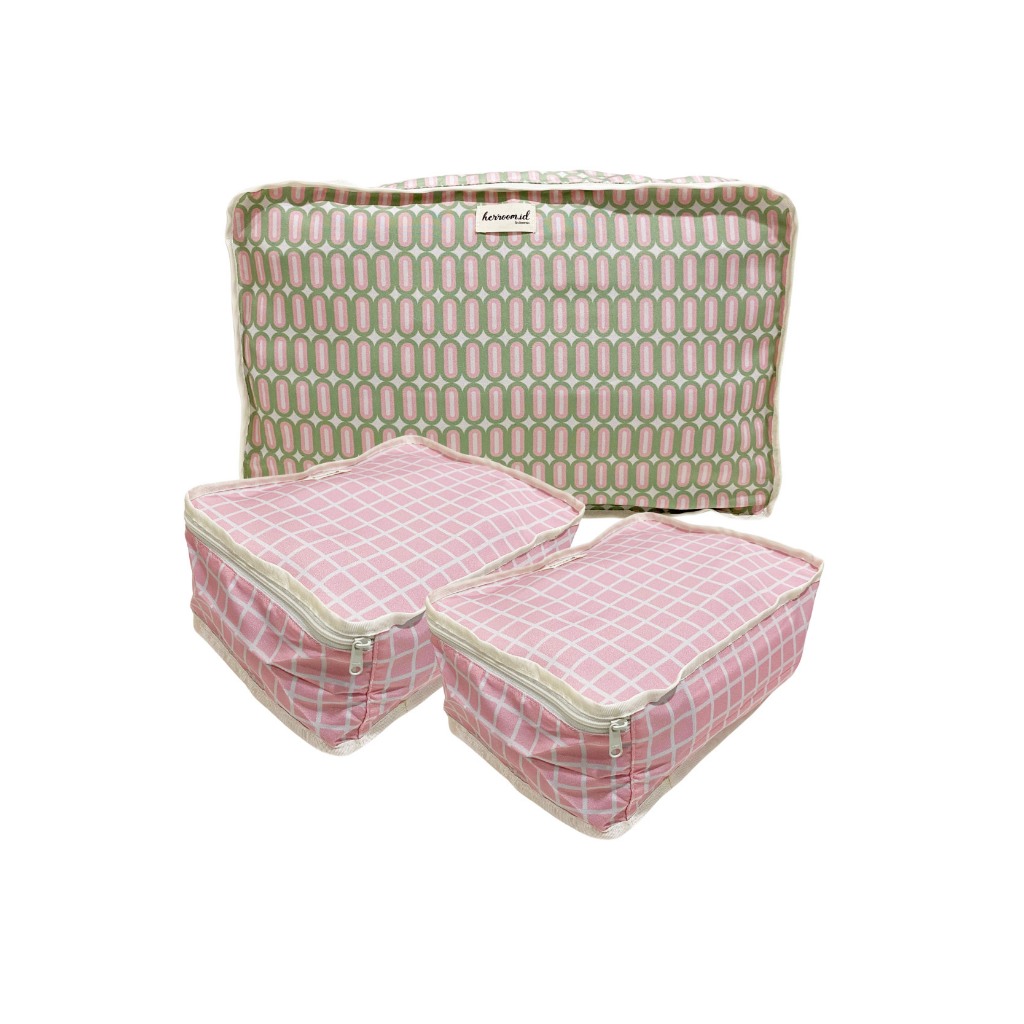Jual Packing Cubes seri RETRO Isi 3 Shopee Indonesia
