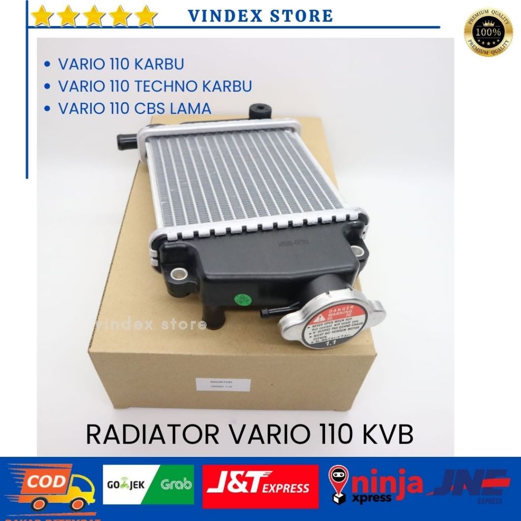 Jual RADIATOR ASSY VARIO 110 KARBU LAMA VARIO 110 TECHNO VARIO 110 CBS ...