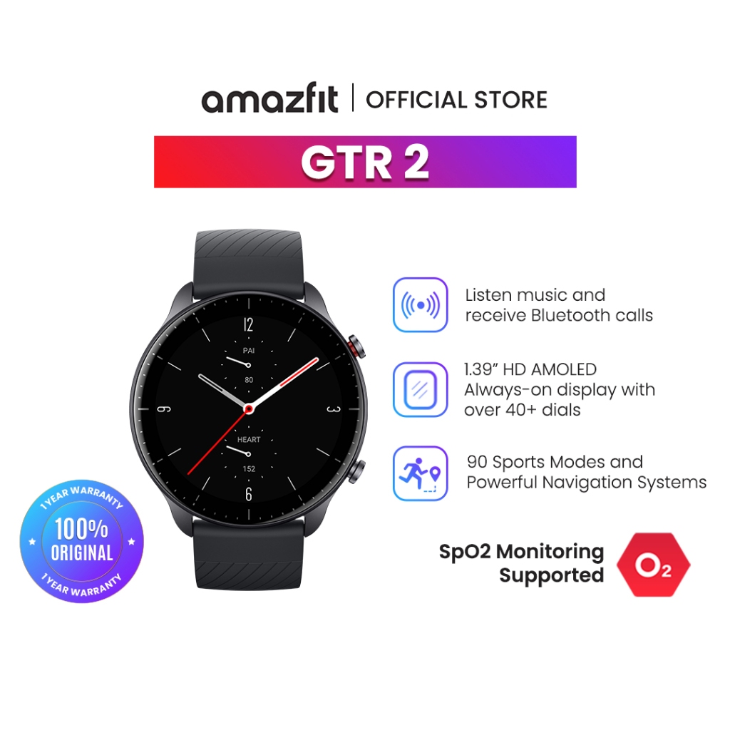 Amazfit Gtr Smartwatch Amazfit Official GTR 46mm Smartwatch With