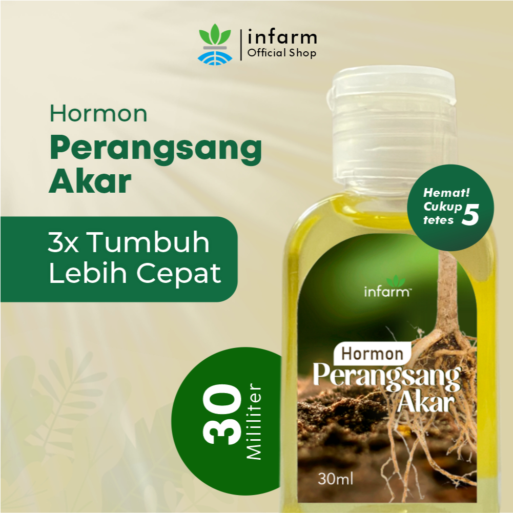 Jual INFARM - Pupuk Hormon Akar 30 ml Fliptop Nutrisi Penumbuh Akar ...