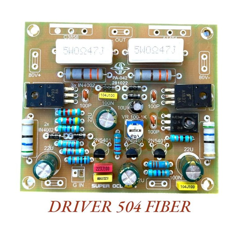 Jual DRIVER 504 FIBER / DRIVER 504 PCB FIBER | Shopee Indonesia