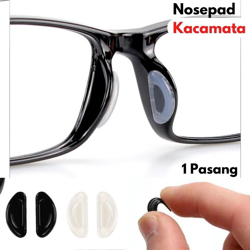 Jual Nosepad Sticker Kacamata - Penyangga Kacamata Anti Melorot - Karet ...