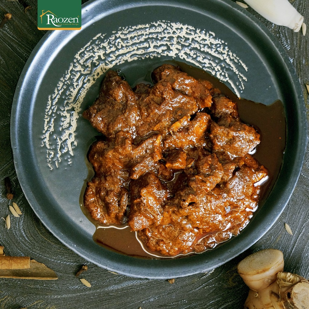 Jual Raozen Rendang Melayu - Rendang Daging Sapi Asli Minang Bumbu ...