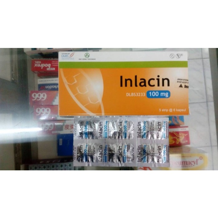 Jual INLACIN 100mg box 30 tablet ~ Membantu menurunkan kadar glucosa ...