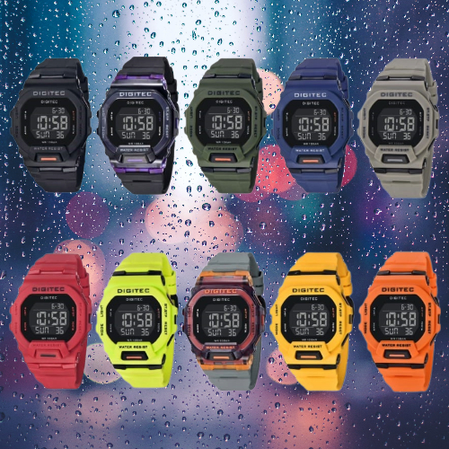 Jual Digitec Jam Tangan Digital Pria Original Strap Rubber | Shopee ...