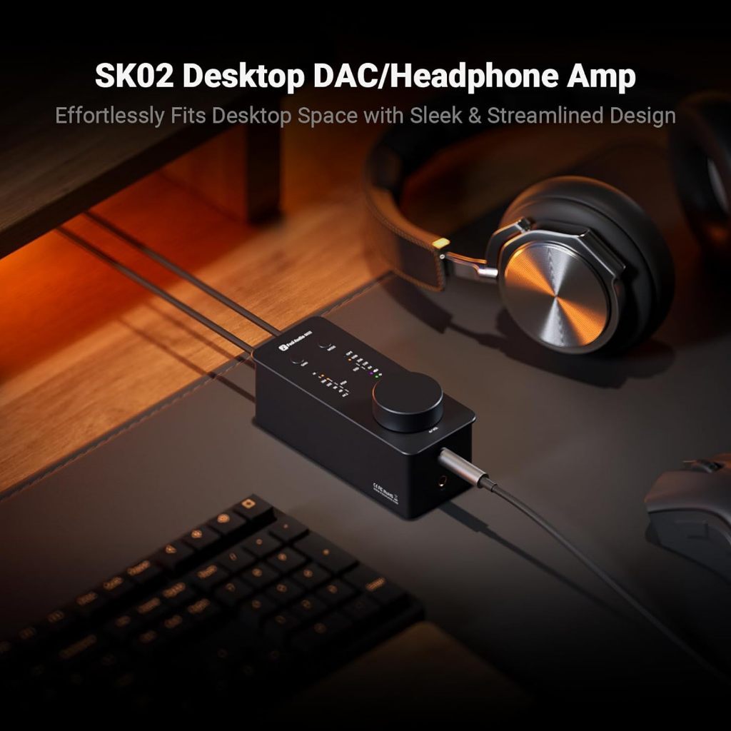 Jual Fosi Audio SK02 Amplifier Headphone Hi-Fi Desktop DAC Chip ...