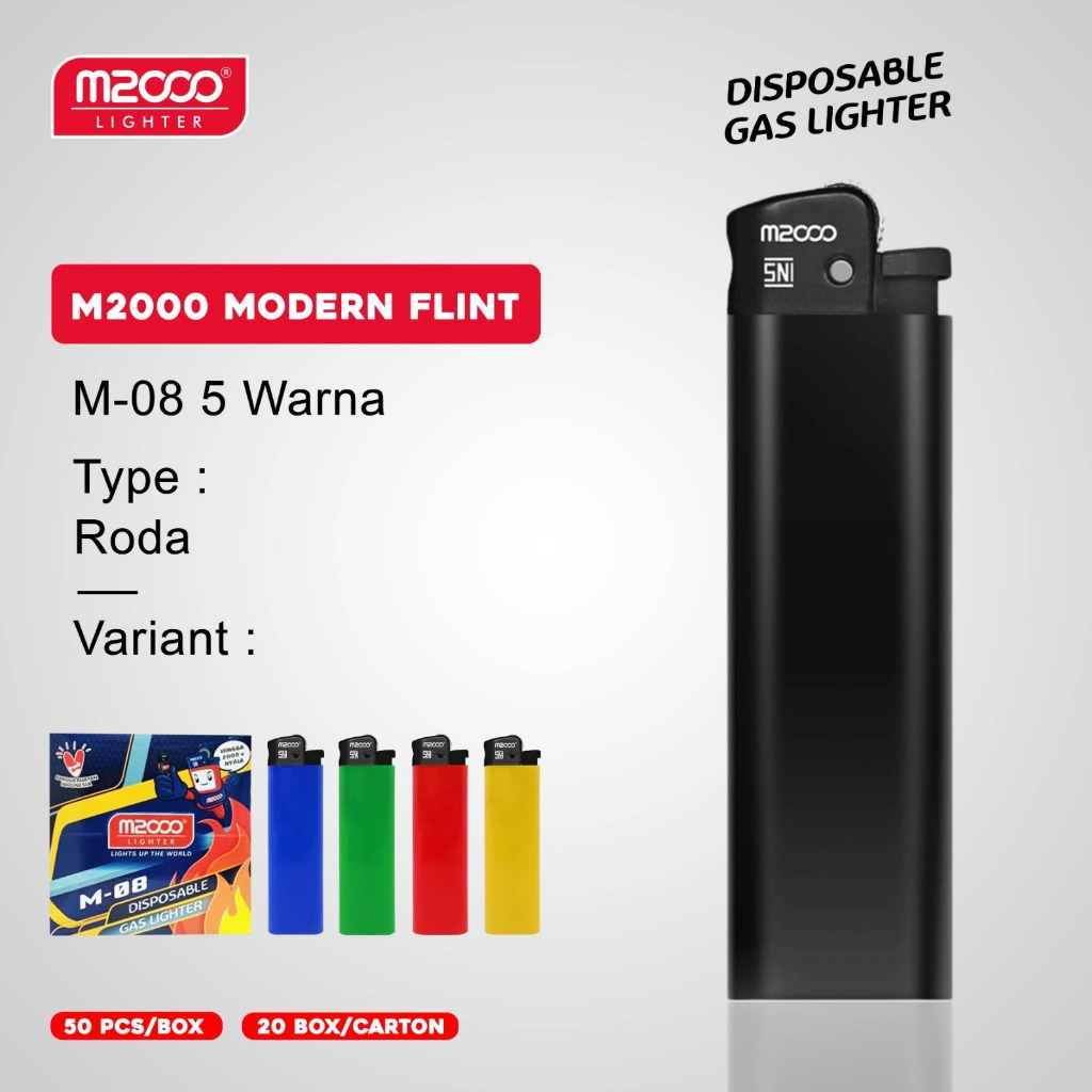 Jual M2000 Korek Api Gas Custom Mancis Cetak/Print UV Promosi/Souvenir ...