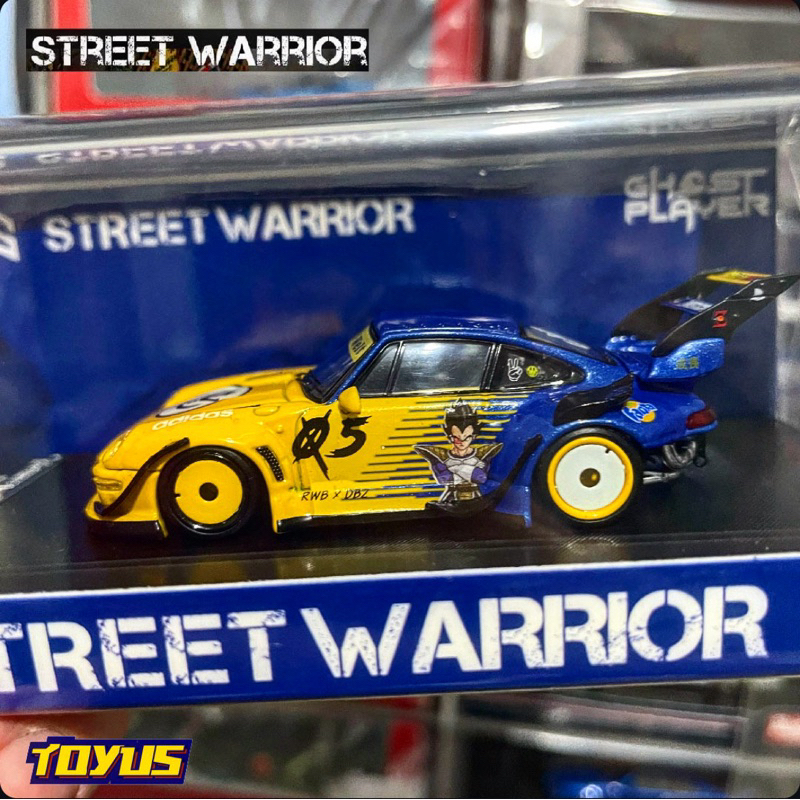 PORSCHE RWB 993 Dragon Ball - Vegeta 1:64 Street Weapon - Neuf