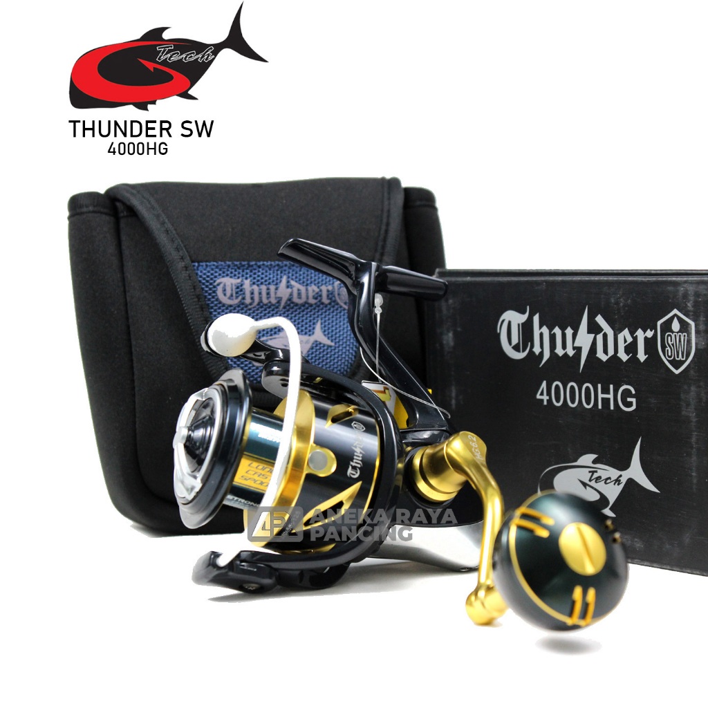 Jual REEL G-TECH THUNDER SW | Ril Saltwater Terbaru Gtech | Ril ...