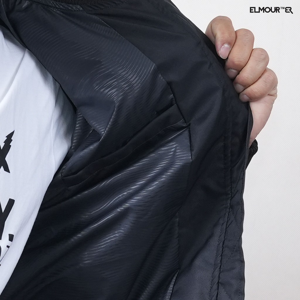 Jual Elmour Jaket Bomber Pria Tebal Windproof Tomz Series | Shopee ...