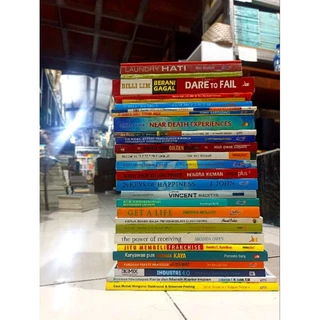 ( OBRAL BUKU ORIGINAL ) BUKU SERBA 9.000 RIBUAN / RANDOM - JUDUL ACAK / MOTIVASI / BISNIS / PENGEMBANGAN DIRI / KARIR / INVESTASI / UMUM / BEST SELLER / BERBEDA-BEDA