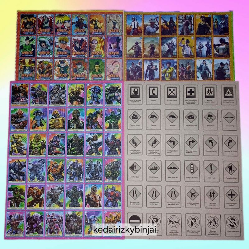Jual KARTU KWARTET KUARTET UMBUL WAYANG GAMBAR MAINAN JADUL ANAK ...