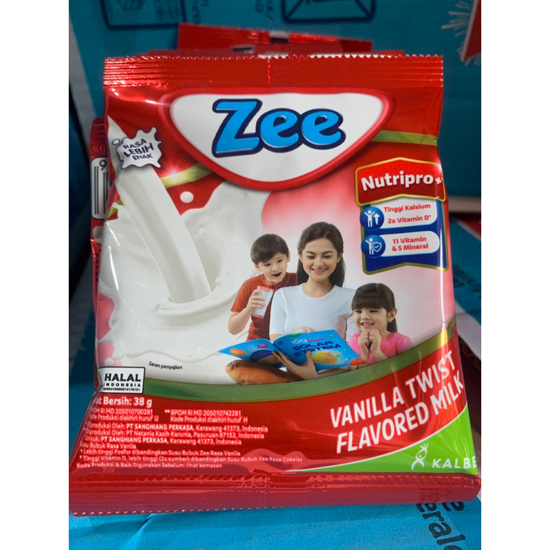 Jual SUSU ZEE RENCENG VANILA/ ZEE SACHET VANILA ( ED: DESEMBER 2024 ...