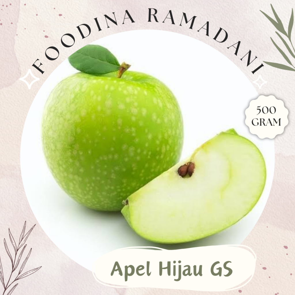Jual APEL HIJAU GS Granny Smith Import - Apple Fresh [ Berat 500gr ...