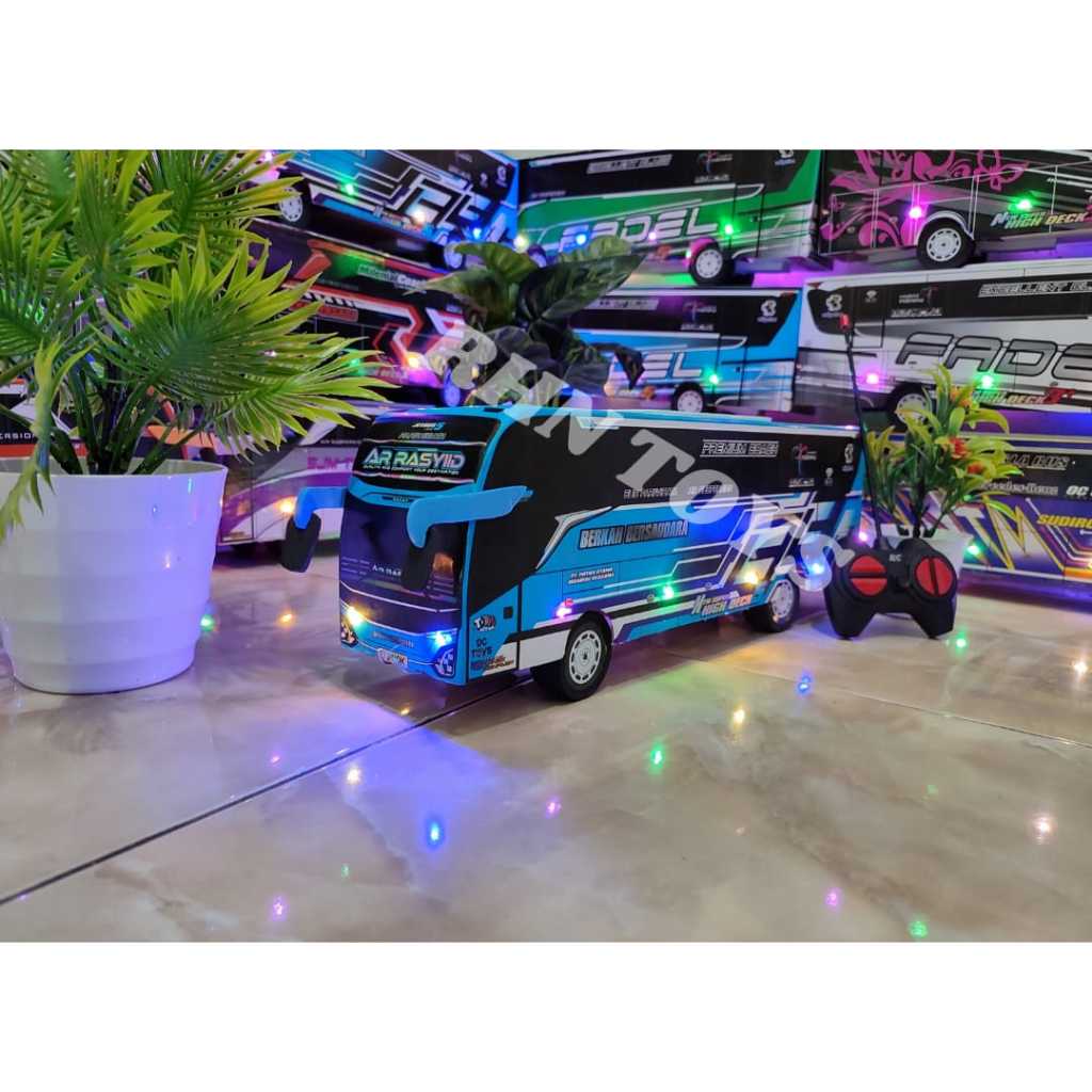 Jual MAINAN BUS TELOLET BASURI REMOT CONTROL AR-RASYID JB5 | Shopee ...