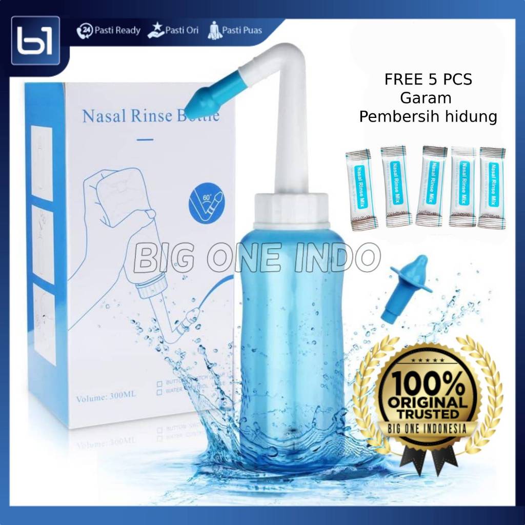 Jual Alat Pembersih Hidung Nasal Nose Wash Cleaner Botol Rinse Sinus ...