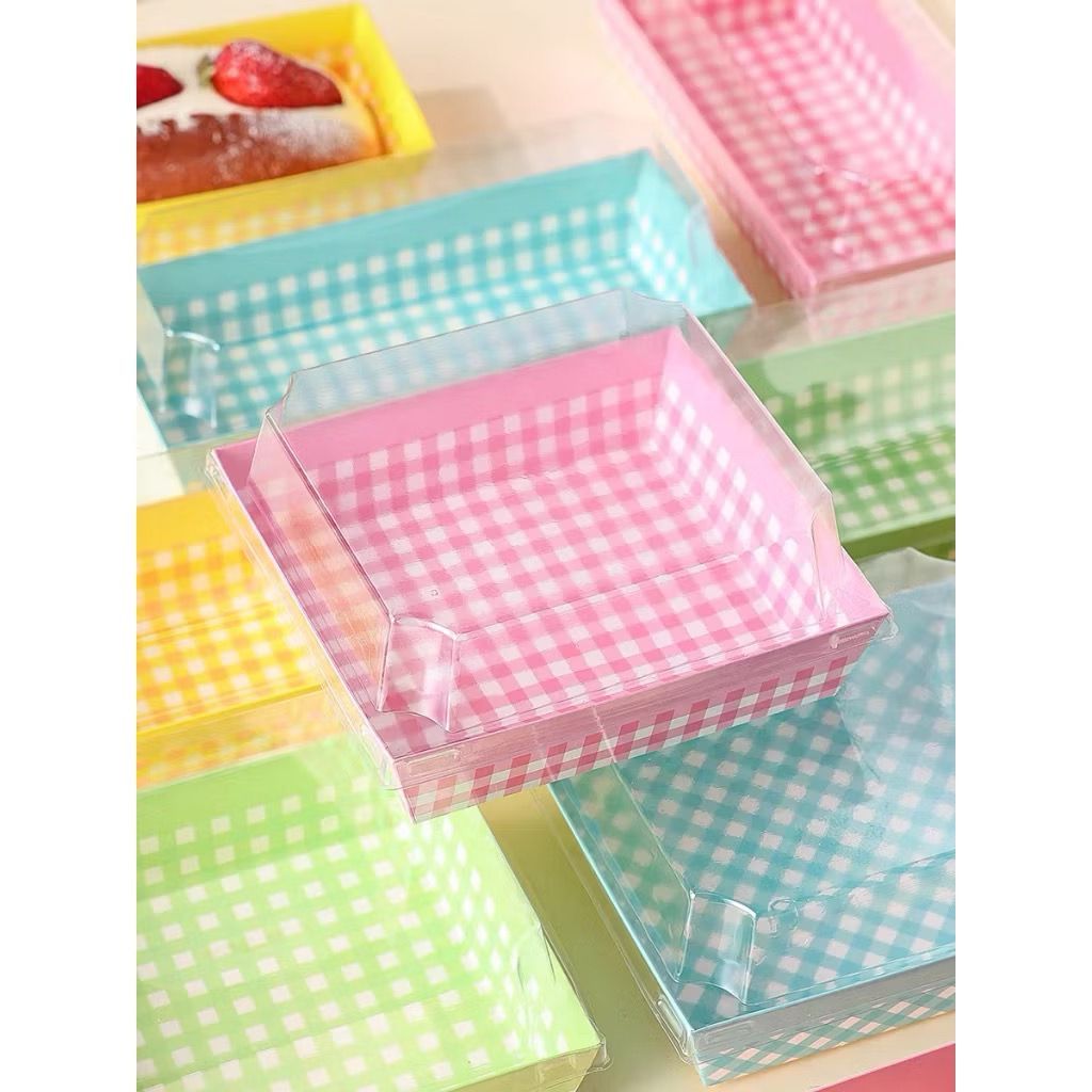 Jual MDLBake 10Pcs Kotak Dessert Milkbun Paper Box Burger Roti 11 CM X ...